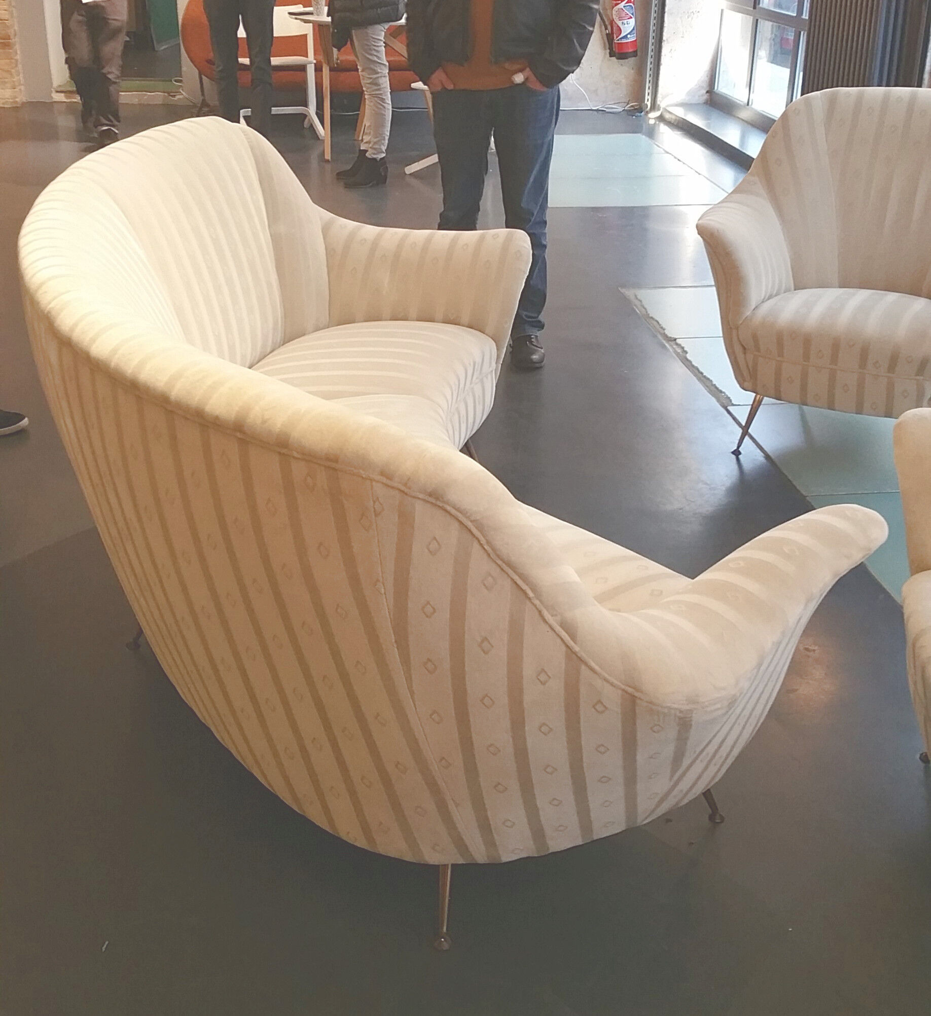 Sofa Design Arc of "Ico Parisi" of 50-60 years