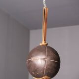 Large Vintage Leather Medicine Ball