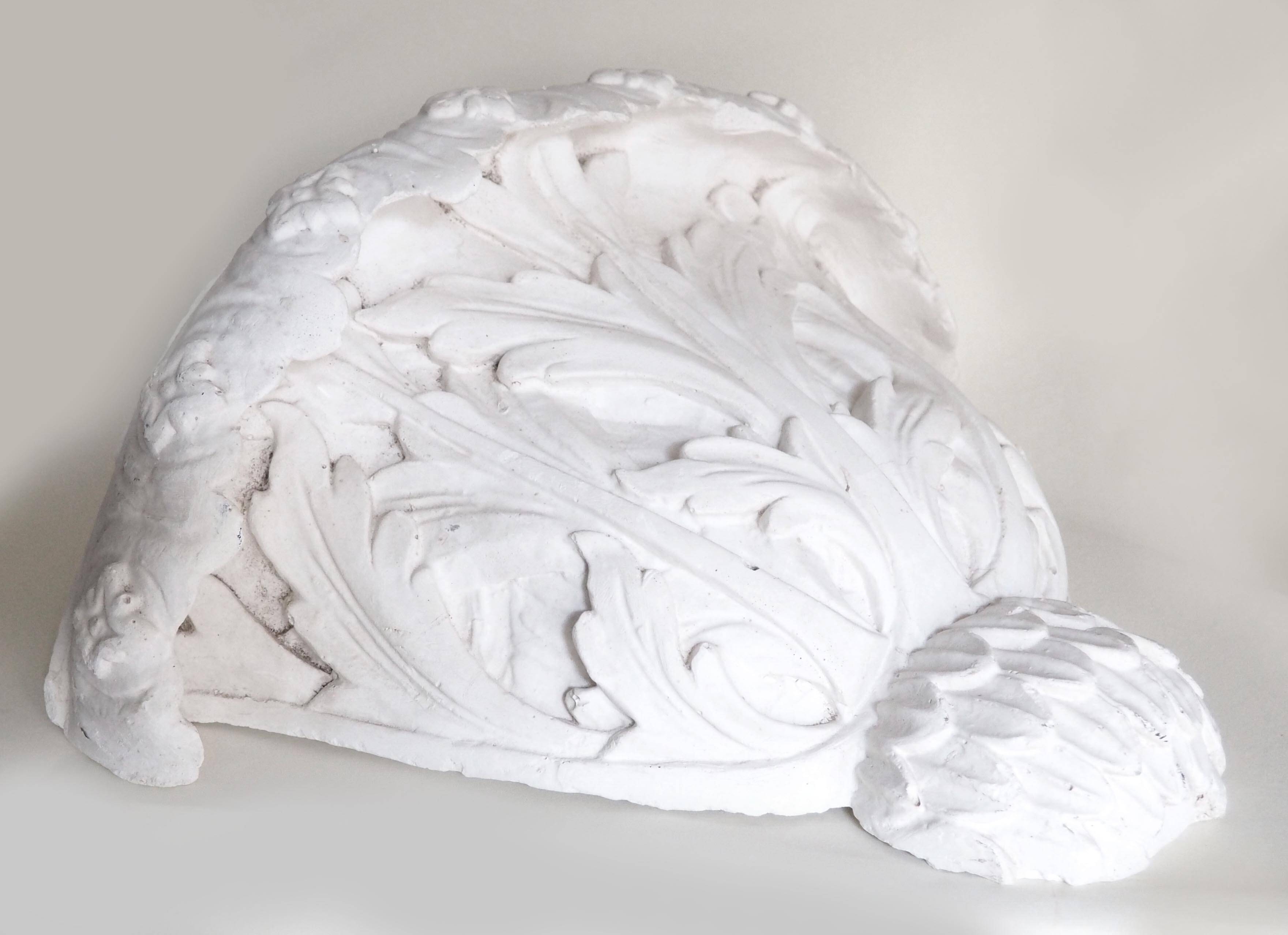 Large foliage wall plaster