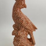 Vintage ceramic sculpture Parrot
