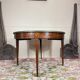 Louis XVI Style Speckled Mahogany Gueridon Table, 19th Century