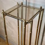 Chrome gold bamboo  28x38x89