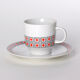 Porcelain coffee set, Czechoslovakia, circa 1960