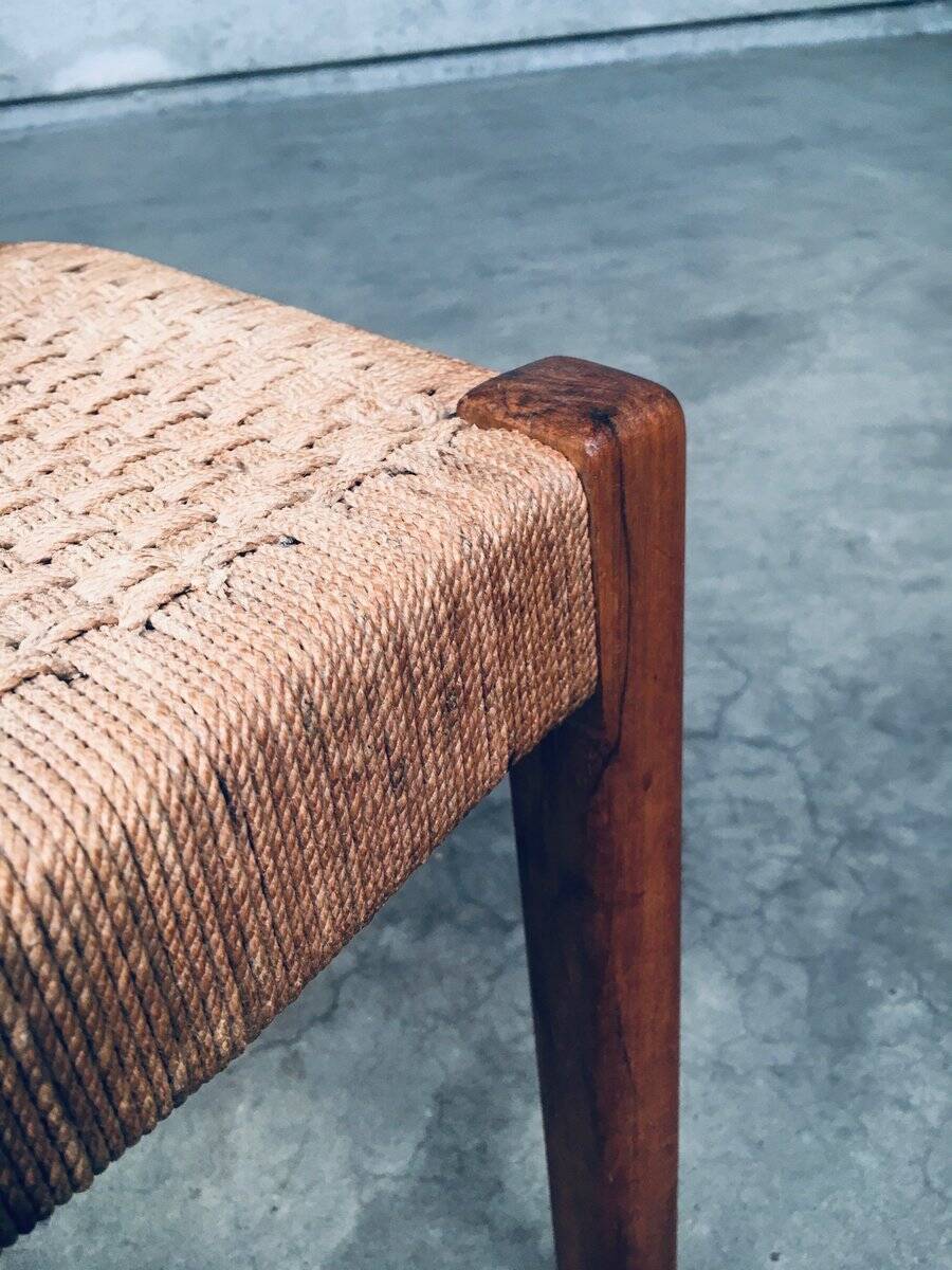 Mid-Century Rope Side Chair, Sweden, 1960s