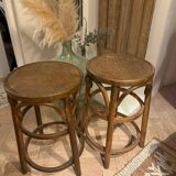Set of two Thonet stools