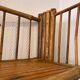 Bamboo standing shelf from the 60s