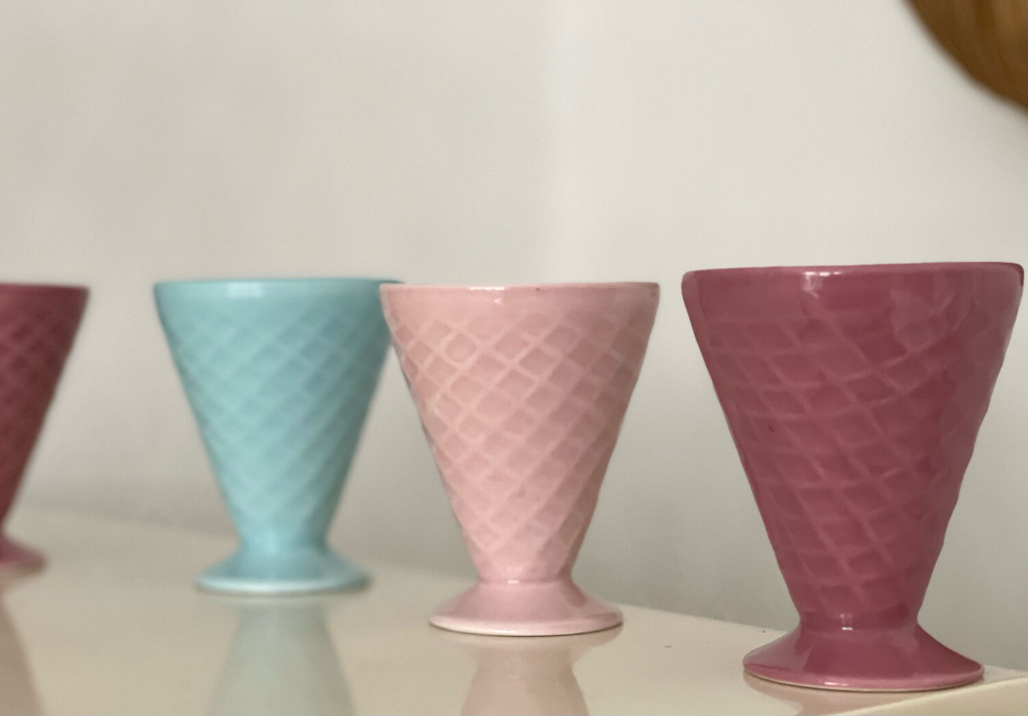 7 ceramic ice cups