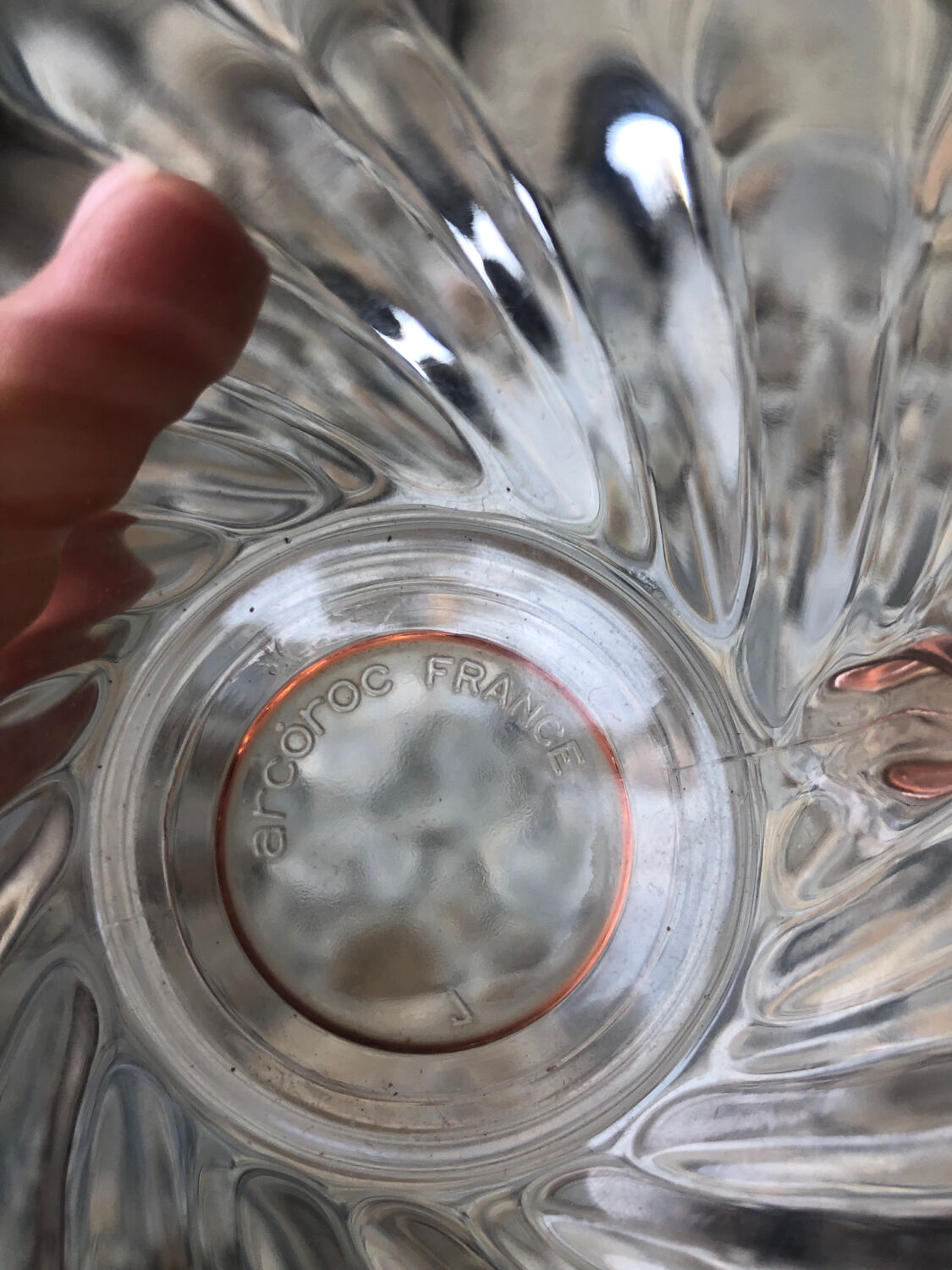 Cups + saucers • Arcoroc, rosaline