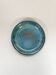 Small blue ceramic plate Signed JYL - Jean Yves Lemonnier