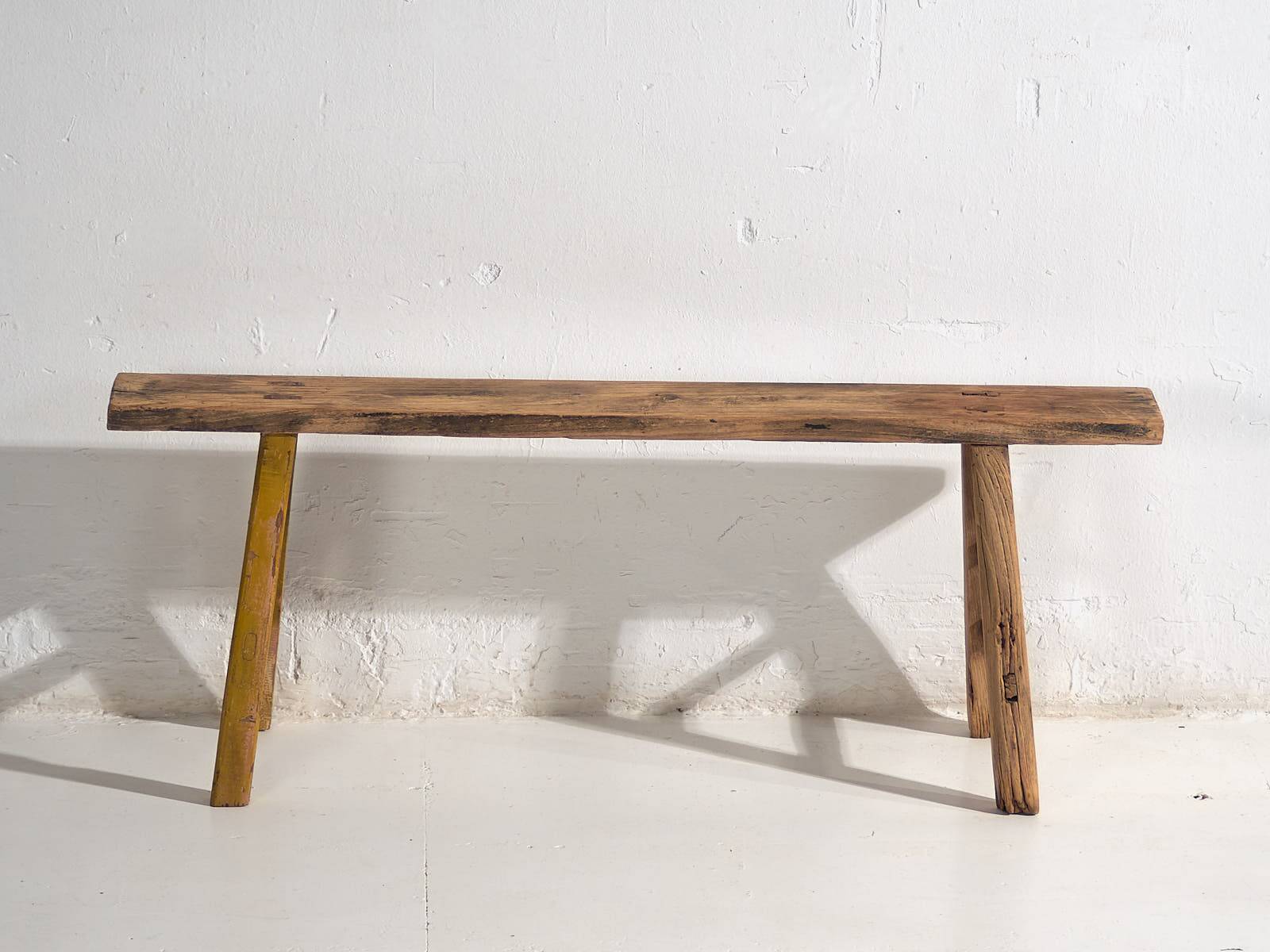 Bench for the foot of the bed, antique (c.1870) #72