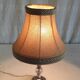Table lamp in brass and glass - mid 20th century