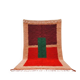 Pure wool rug, handwoven in traditional craftsmanship, size 150/250 cm.