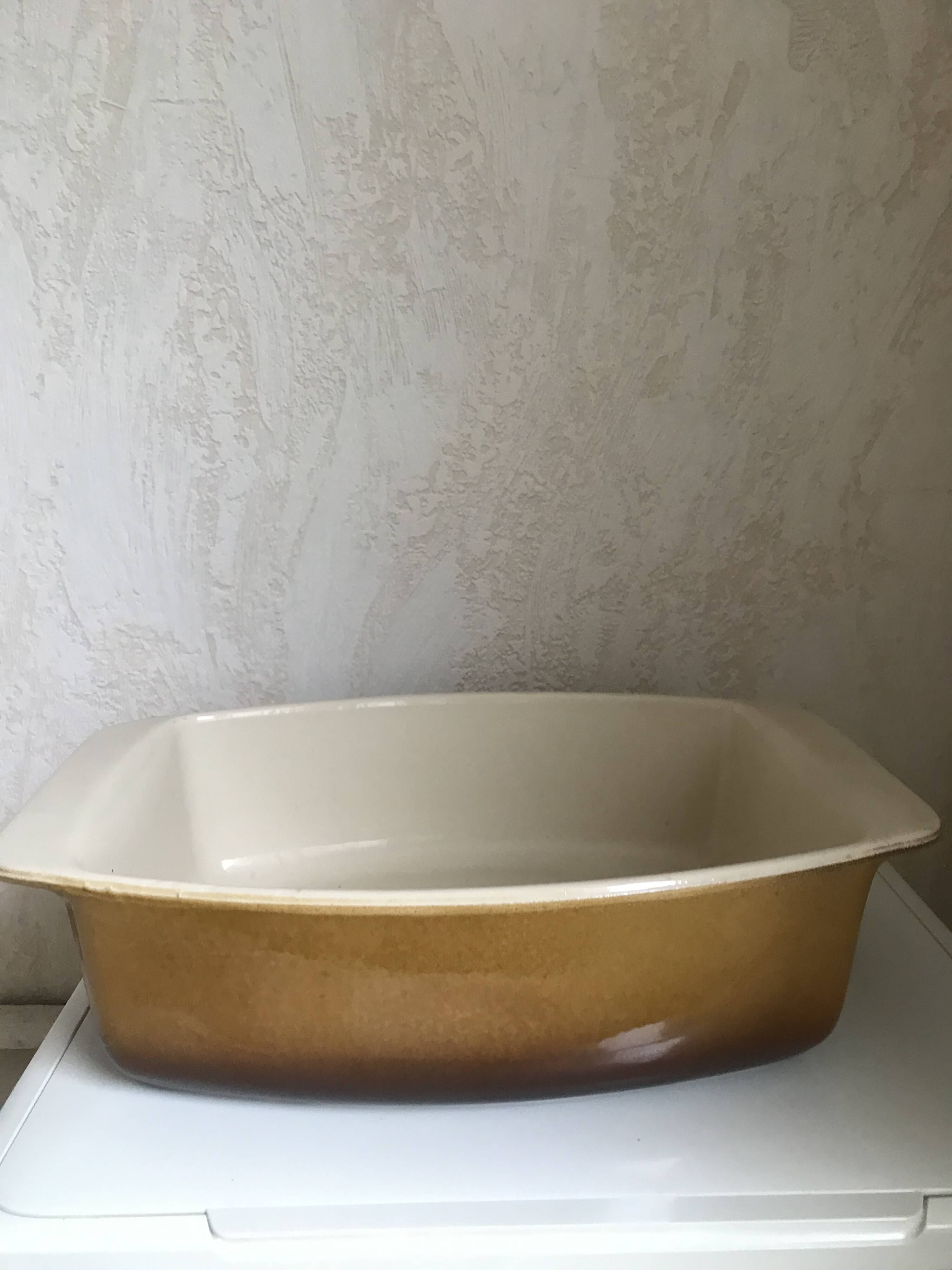 Emile Henry glazed ceramic oven dish