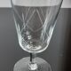 Lot de 10 verres à vin / eau gravés années 50