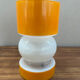 Lampe vintage en opaline