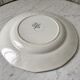 Round serving dish Digoin Sarreguemines model "Bastia" years 30-40