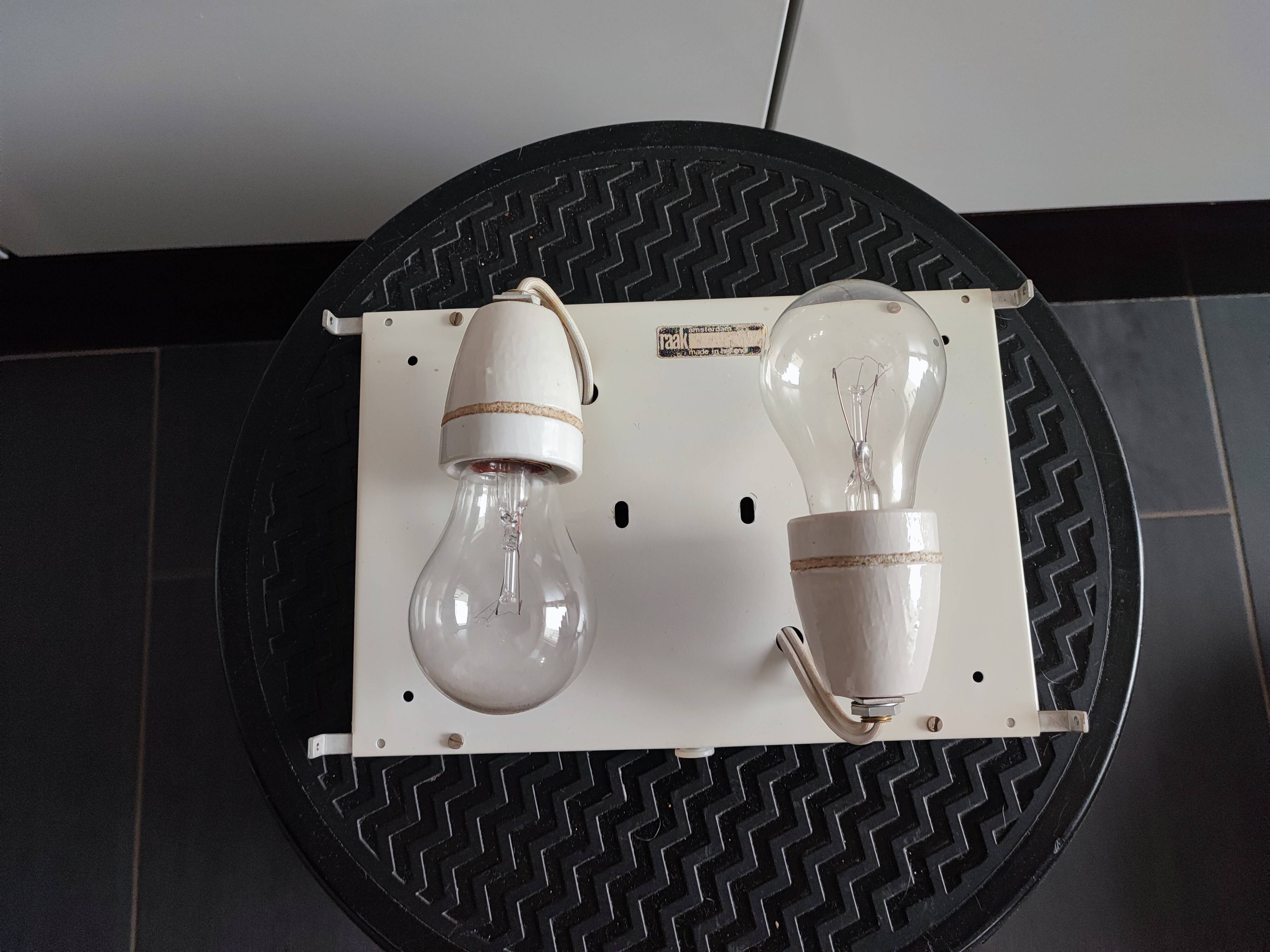 Evert Jelle Jelles wall light for Raak Amsterdam