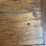 Old table with extension