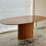 Dining table in vintage alicante red marble
