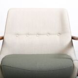 Early Ib Kofod Larsen Easychair Model 4346 / New Upholstered!