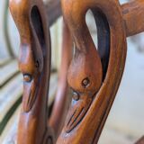 Paire de fauteuils "col de cygne"
