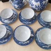 Japanese porcelain tea set 6 people