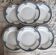 6 vintage ironstone dinner plates – Andrinople series - Moulin des Lou