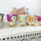 Set de 6 coquetiers vintage en porcelaine de limoges