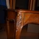 Table style Louis XV en marqueterie