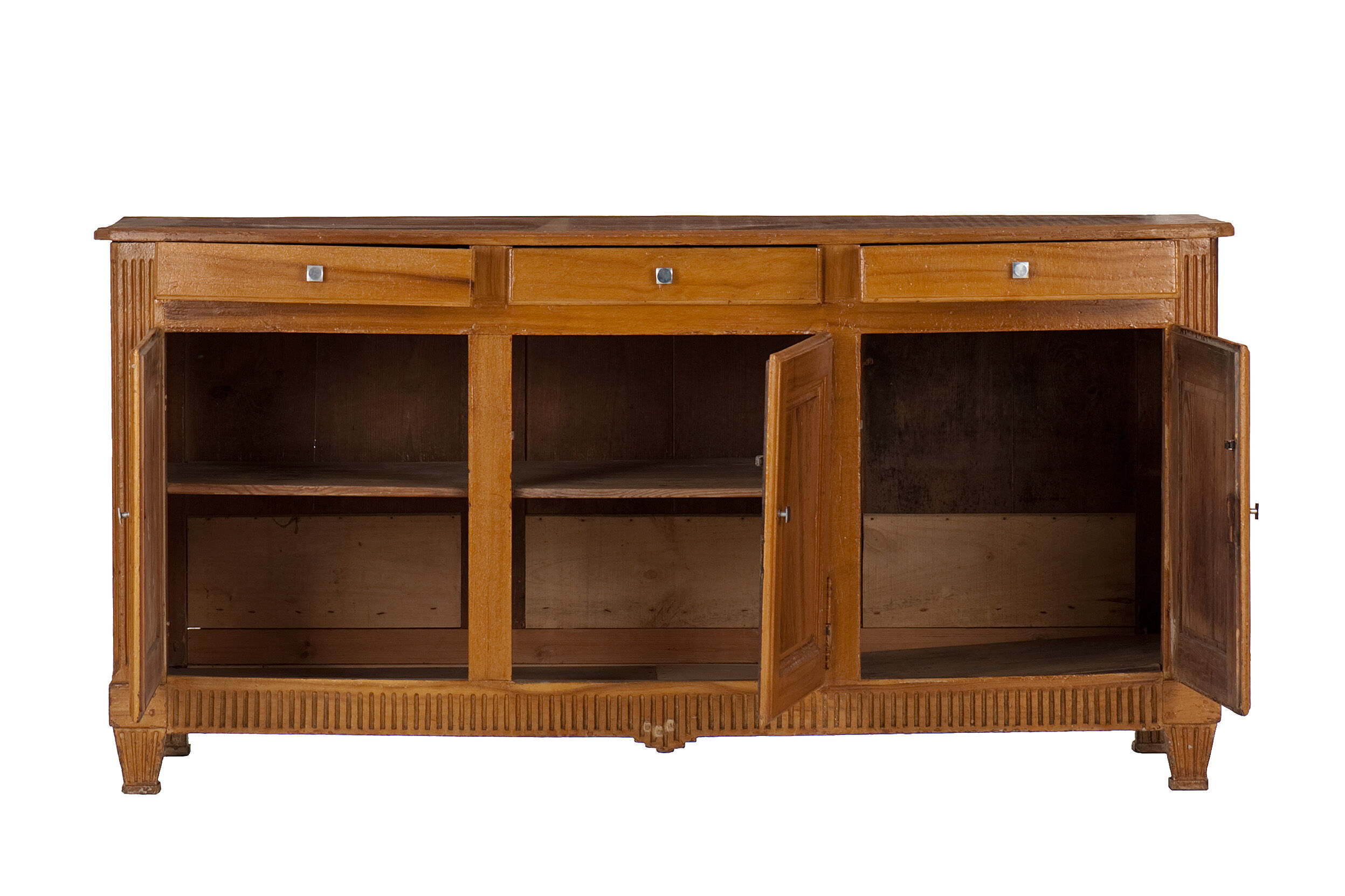 Enfilade d'époque Louis XVI in pitchpin 18th