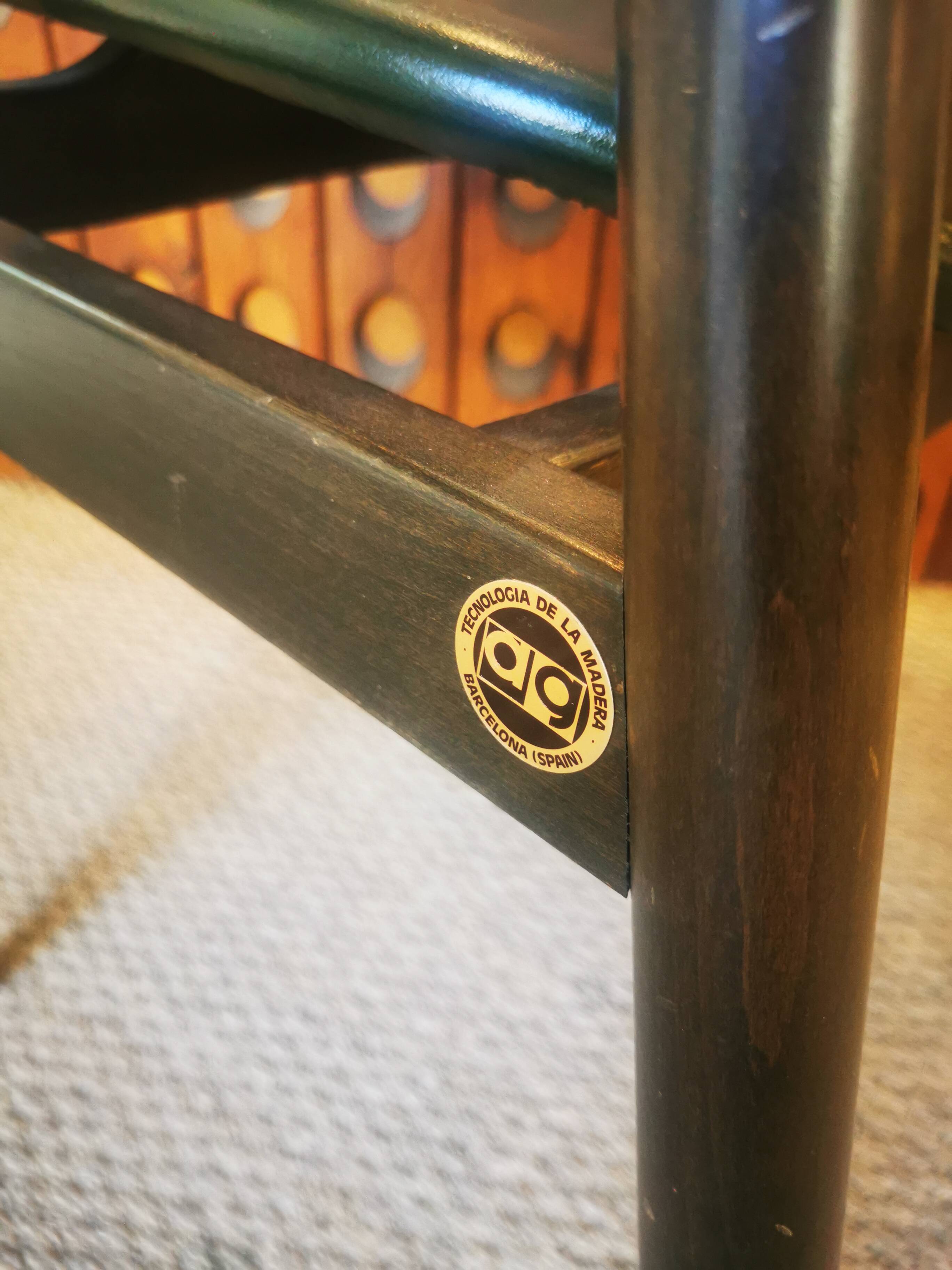 Suite of 4 design chairs by ag barcelona