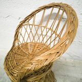 Children's chair in wicker