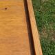 Vintage Golden Blond Oak Chest of drawers Feet Compass 6 Drawers 1 Door 50s