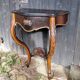 Late 19th century wall-mounted wooden console