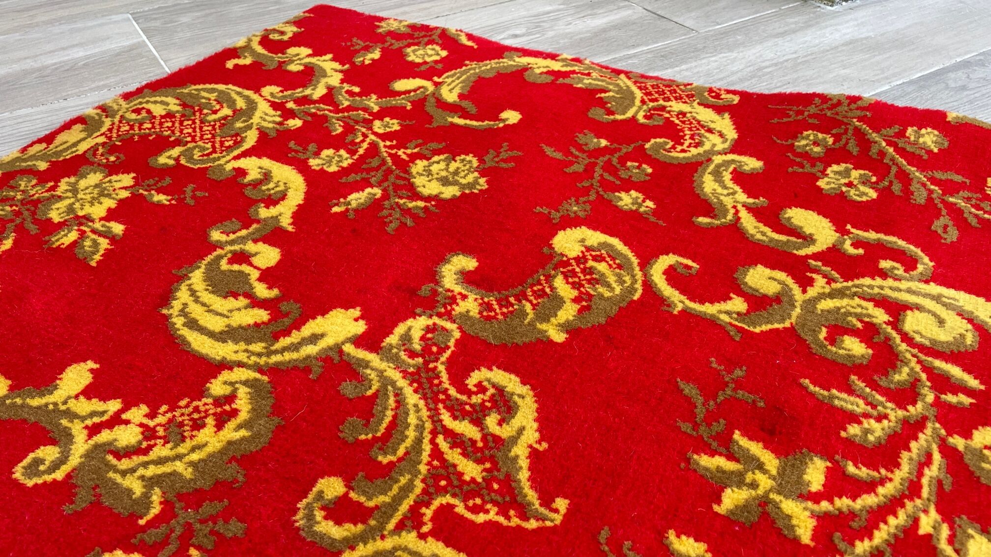 Carpet vintage way tapestry 100% wool – 142×89 cm