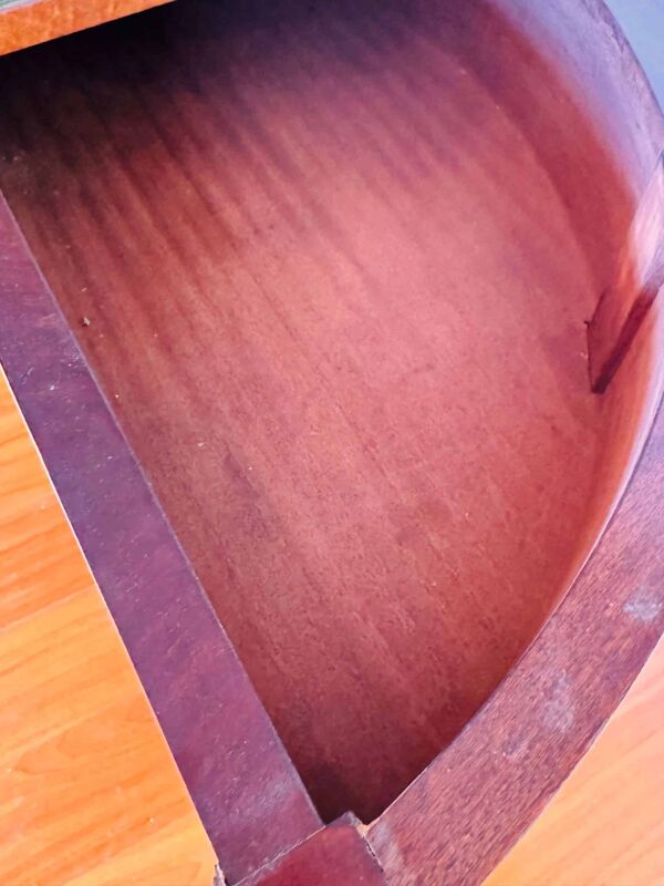 Table console demi-lune