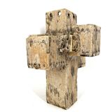 Vase en céramique brutaliste, années 1960