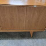 Vintage Scandinavian style sideboard in light wood