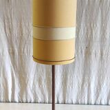 Scandinavian style table lamp in wood and rope - mid 20th century.
