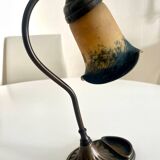 Adjustable table lamp in glass paste, 1960s