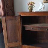 High walnut sideboard, early 20th century