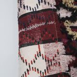 Vintage Anatolian Oushak Kars Handwoven Distressed Ushak Area Rug 5'3'' x 7'1''