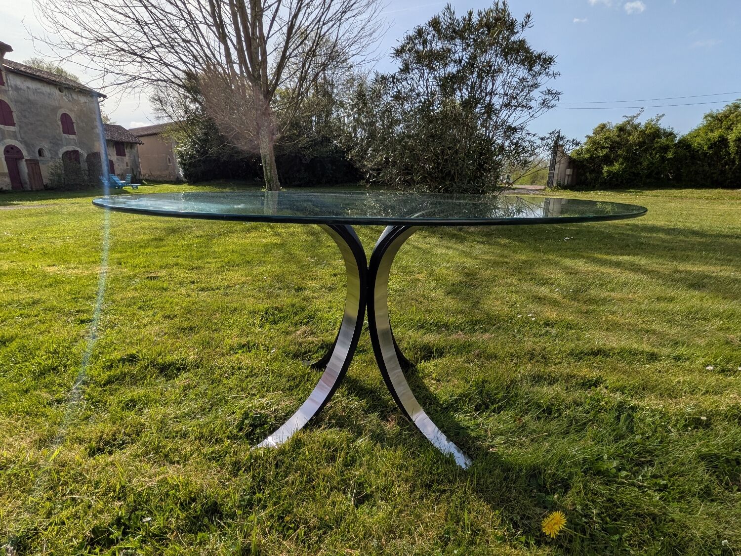 Dining table Osvaldo Borsani Tecno 1970s