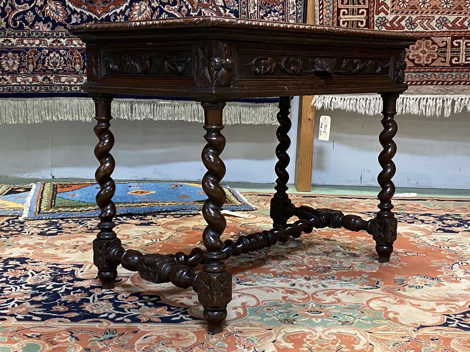 Henry II oak desk from the early 20th century