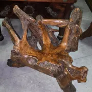 Rare armchair made from tree roots