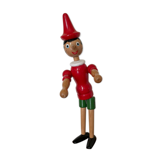 Articulated wooden Pinocchio H40