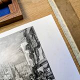 Seville, Spain, printed illustration from 1841.