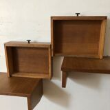 Wall bedside tables