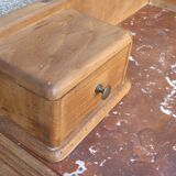 Marble tray side table