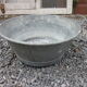 Bassine en zinc